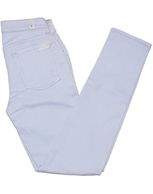 7 For All Mankind Women's The Slim Cigarette Destroyed Wash Jeans