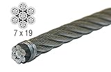 Galvanized Aircraft Steel Wire Rope Cable 3/8