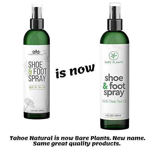 Bare Plants Shoe Deodorizer Smell Eliminator Foot Spray Odor