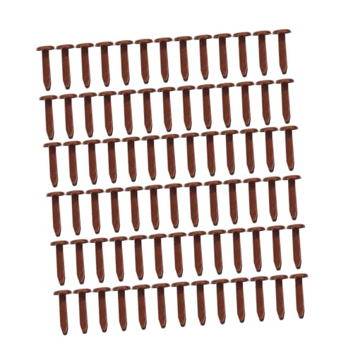 SEWOART 200Pcs Decorative Iron Nails Mini Claw Brads for DIY Crafts Durable Antique Fasteners for Creative Projects and Activities