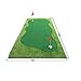 Synturfmats Golf Putting Green System Golf Training Mat Real-Like Grass Putting Trainer Set Indoor Outdooor 5ft by 10ft
