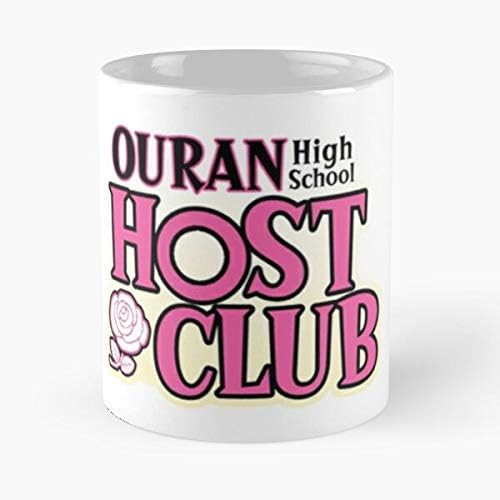 Logo Host School High Ouran Club Mug Best 11 Ounce Ceramic Coffee Mug Gift