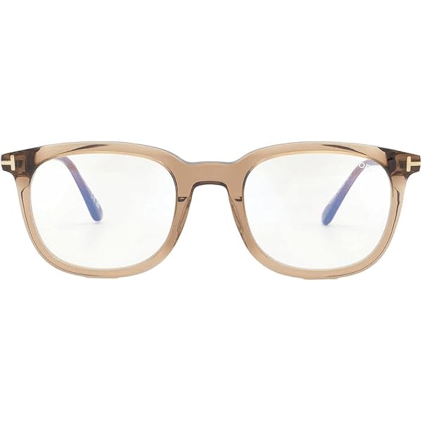 Tom Ford Eyeglasses FT 5904 -B 026 Shiny Crystal, t Logo