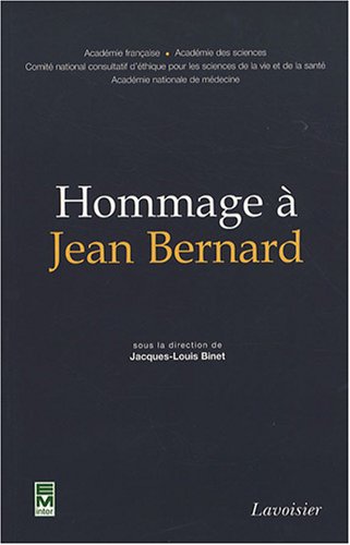 Hommage à Jean Bernard