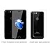 (2 pack) iPhone 7 Plus Back Screen Protector, Soft Nano Anti-Shock Full Coverage Anti-fingerprint Bubble-Free Ultra Thin Back Protector Rear Film for iphone 7 Plus (iphone 7 plus clear)