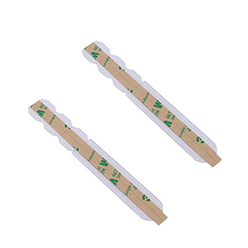 Plastic Slide Mount Tabs for Privacy Screen (Replacement Set of Holder Tabs for Monitor or Laptop Privacy Filter) by Homy