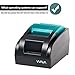 WavaPos 58MM USB Thermal Receipt Printer Model W-POS58 - High Speed Printing, Paper Width 2 1/4