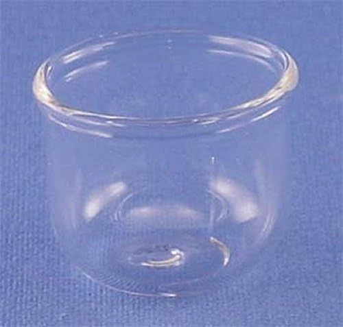 Dollhouse Miniature Glass Salad Bowl by Royal Miniatures