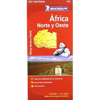 Mapa National África Norte Y Oeste (Mapas National Michelin)