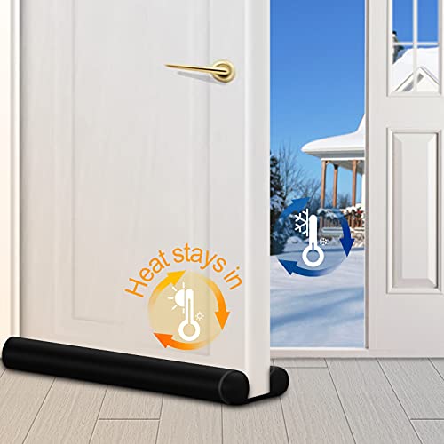 MAXTID Door Draft Stopper Under Door Noise Breeze Blocker Adjustable Door Cold Air Stopper Sweep