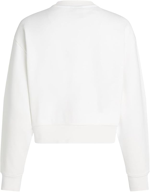 Mujer Regular Logo Sweatshirt Blanco M