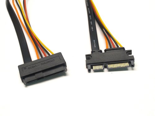 SAS 29 Pin Female to SATA 22 Pin Male Cable 36
