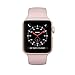 Apple Watch Series 3 38mm Smartwatch (GPS + Cellular Gold w/ Pink Sand Sport Band) (Renewed)