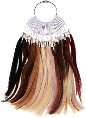 Homyl 37 Colores Colores Anillos Muestras Para 100 Cabello