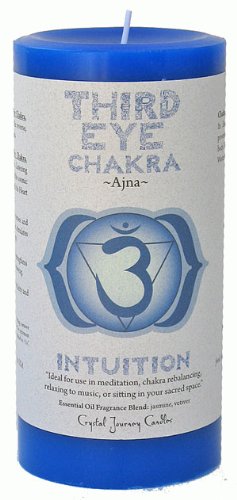 Crystal Journey Third Eye Chakra Candle