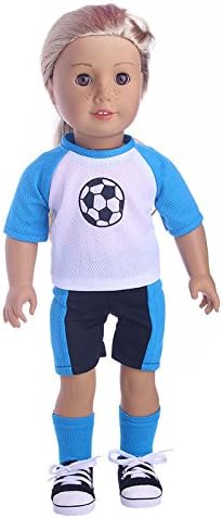 Sportswear For 18 inch Our Generation American Girl Doll Christmas Gift and Birthday Gift for Children (C)