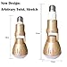 Upgrade Wireless Bulb Hidden Camera -LiyaHa 360 Degree Panoramic Fisheye Lens LED Security Night Vision Cameras Lights Remote View Motion Detection