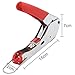 CoZroom Electricity Set with Coaxial Cable Stripper for RG6, RG59/62 and RG58, Coaxial Compression Crimp Tool and Universal RG-6 Coaxial Locking Compression Connector