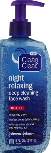 Clean & Clear Night Relaxing Deep Cleaning Face