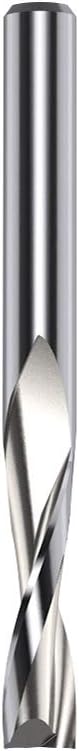 CMT 191.008.11 UP-Cut Spiral BITS, SC D=1/4x1 S=1/4 Z=2 RH, Silver