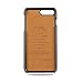 Leather iPhone Case, Compatible with | iPhone SE 2020 | iPhone 8 | iPhone 7, Card Holder, Slim, Protective Mobile Phone Case, Cover Edges,Back,Corner (Grey)