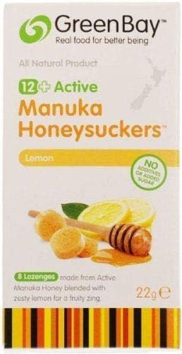 Greenbay Harvest | Manuka Honey Lozenges (8 Lozenges) | 9 x 8 lozenges (UK)