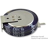 CORNELL DUBILIER EDLSG105H5R5C CAPACITOR SUPER 1F 5.5V 30 OHM STKD COIN