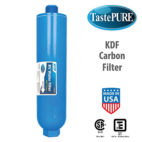 Camco TastePURE Camper/RV Water Filter Inline Water Filter Reduces