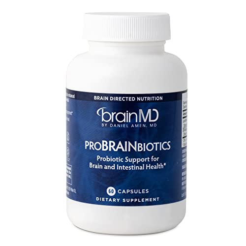Dr Amen BrainMD ProBRAINbiotics 3 Billion CFU, 60 Capsules Promotes