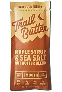Trail Butter Maple Syrup Sea Salt Paleo Nut Butter Blend