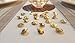 AiFanS Acrylic Gold Diamond Gems,Confetti for Table Ceterpieces or Vase Fillers (Golden,12mm,500 Piece)