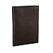 Banuce Top Grain Leather Bifold Wallet for Men Slim Money Organizer Purse with Removable ID Card Case Brown