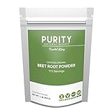 Organic Beet Root Super Powder - Large 1 Pound Bag of Beets Root Powder (16oz)