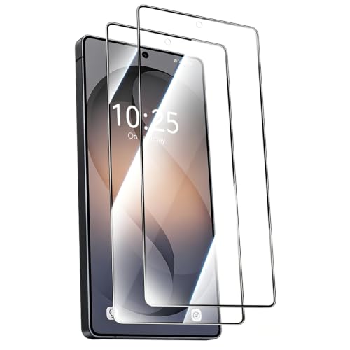 KAEVMROO 2 Packs Full Coverage HD Screen Protector Compatible With Samsung Galaxy S24 Plus - 6.7 Inch, 9H Tempered Glass HD, Fingerprint Unlock, Bubble Free, Anti-Scratch, Fast Easy Installation at Amazon