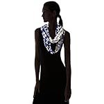 Bearpaw Women's Knit Infinity Scarf with Fairisle Pattern Bearpaw Women's Knit Infinity Scarf with Fairisle Pattern