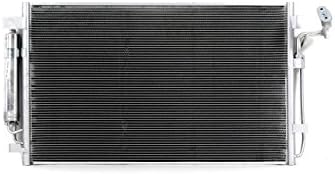 A-C Condenser - Koyoair For/Fit 4128 13-17 Nissan Altima Sedan 16-17 Maxima WITH Receiver & Dryer Parallel Flow