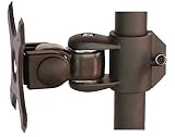 EZM Single Bracket Mounting Head Kit for 1 3/8" (35 mm) Diameter Pole Mount with VESA 75/100 (002-002H)
