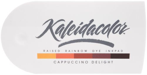 Tsukineko 5-Color Kaleidacolor Dye Inkpad, Cappuccino Delight