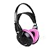 XTRONS® IR Wireless Dual Channels Infrared Stereo Cordless Headphones 2 Channels for Children with Built-in IR Transmitter