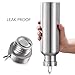 LifeSky Stainless Steel Water Bottle, Double Wall Vacuum Insulated Leak Proof Sports Bottle, Keep Liquid Cold for up to 24 Hours, Wide Mouth, 17 OZ