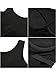 Hestya Women Tank Top Built-in Bra Camisole Padded Cami Top Bra Top Cami for Women Lady Girls, Multicolors, S - XXL (XXXL Size, Black)