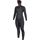 O'Neill Women's Psycho Tech 5/4+MM Chest Zip Full Wetsuit with Hood