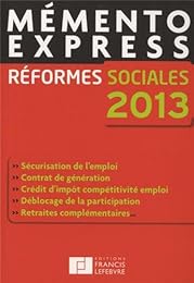 Réformes sociales 2013