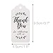 G2PLUS Thank You for Celebrating with Us Tags, 100PCS White Paper Thank You Gift Tags with String for Mother's Day, Wedding, Birthday, Graduation, Baby Shower Party Favors