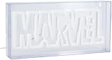 Paladone Marvel LED Neon Logo Light Sign Wall Mount or Free Standing view 5