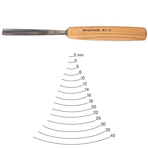 PFEIL "Swiss Made" #6 12mm Sweep Gouge