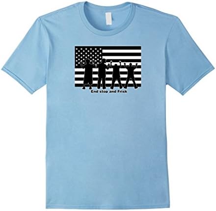 Mens End stop and frisk XL Baby Blue