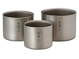 Snow Peak Titanium Stacking Mug Double Wall Ware