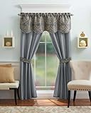 GoodGram 5 Piece Window Set, 54 x 84-Inches, Blue