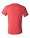 Bella+Canvas Men's Triblend V-Neck Tee - Red Triblend - M